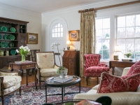 English Tudor Living Room